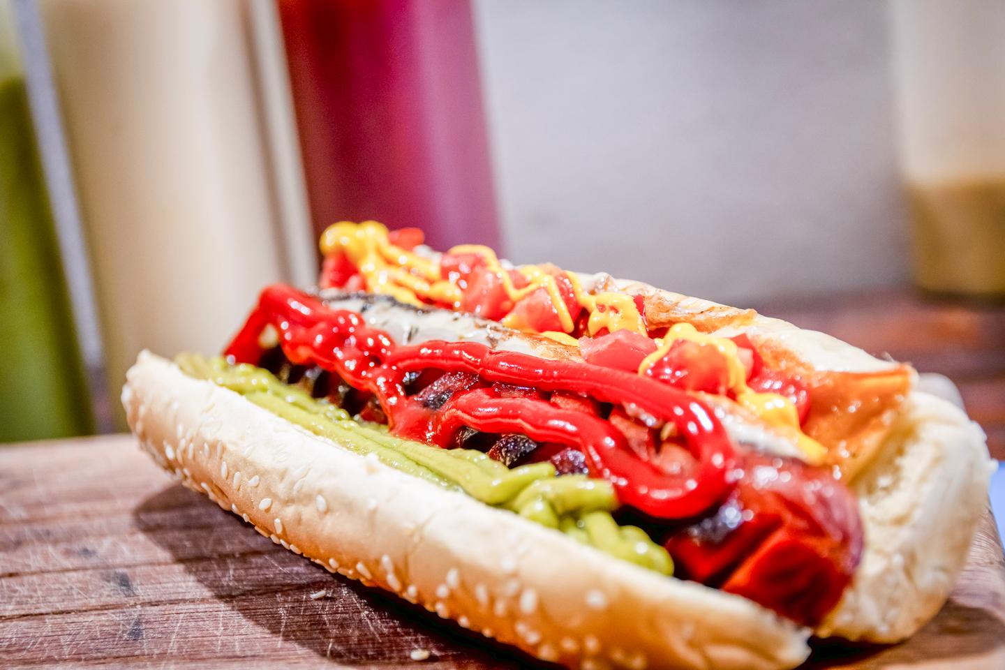Hot Dog Guacamole Grande